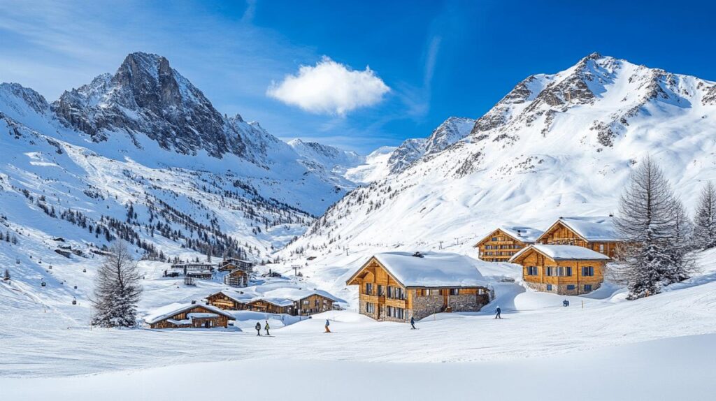 Luftqualität und Wetterbedingungen im Blick durch die Webcam – Val d’Isere